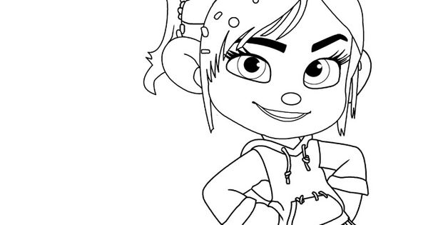 Coloring page: Wreck-It Ralph (Animation Movies) #130534 - Free Printable Coloring Pages
