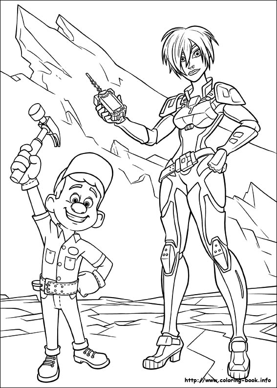 Coloring page: Wreck-It Ralph (Animation Movies) #130635 - Free Printable Coloring Pages