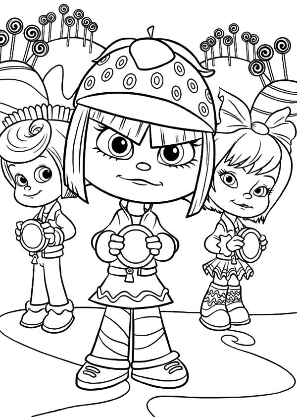 Coloring page: Wreck-It Ralph (Animation Movies) #130639 - Free Printable Coloring Pages