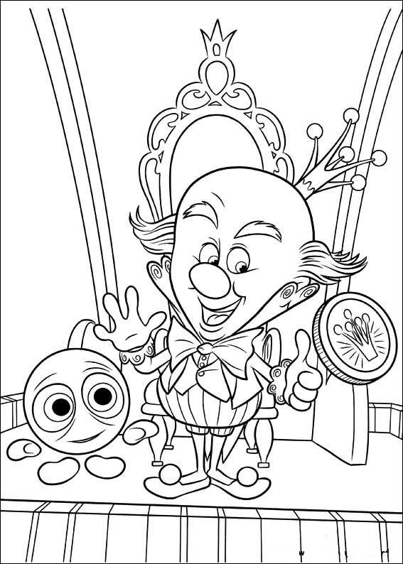 Coloring page: Wreck-It Ralph (Animation Movies) #130640 - Free Printable Coloring Pages
