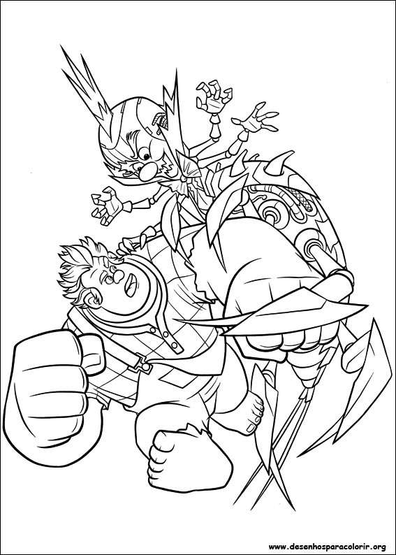 Coloring page: Wreck-It Ralph (Animation Movies) #130652 - Free Printable Coloring Pages