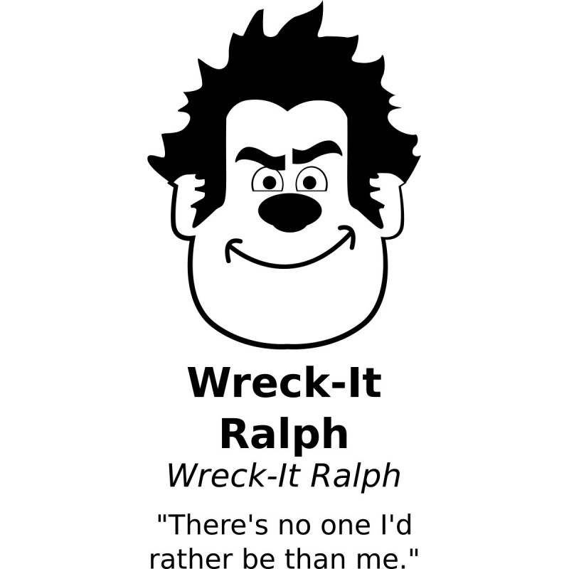 Coloring page: Wreck-It Ralph (Animation Movies) #130654 - Free Printable Coloring Pages
