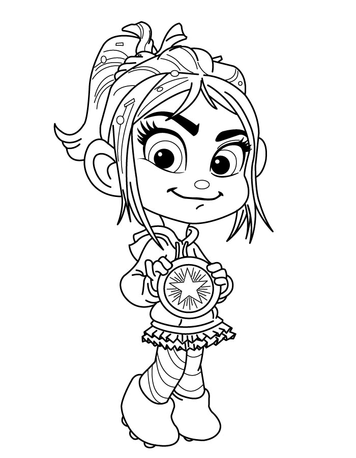 Coloring page: Wreck-It Ralph (Animation Movies) #130664 - Free Printable Coloring Pages