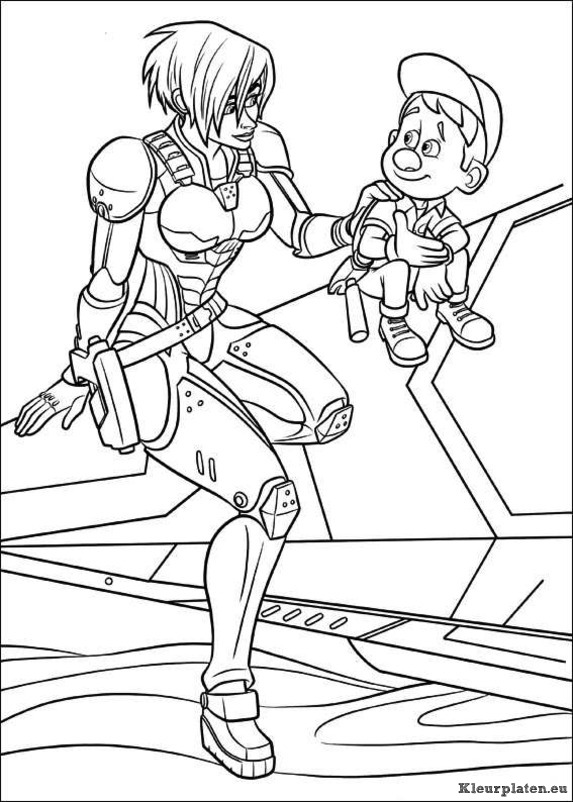 Coloring page: Wreck-It Ralph (Animation Movies) #130687 - Free Printable Coloring Pages