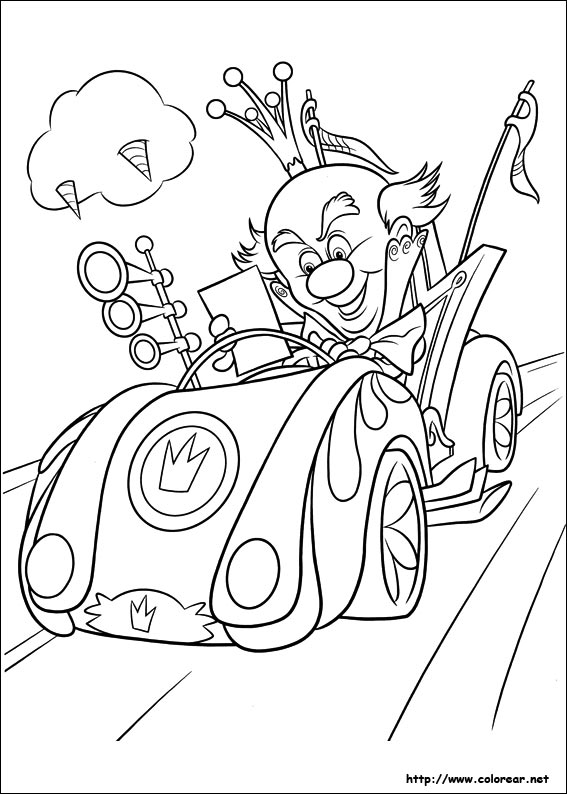 Coloring page: Wreck-It Ralph (Animation Movies) #130700 - Free Printable Coloring Pages