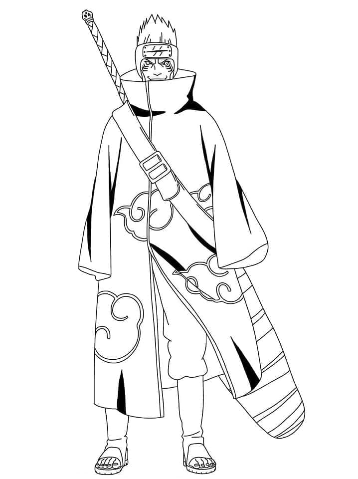 Free printable Akatsuki coloring page #212850 from Anime and Manga collection