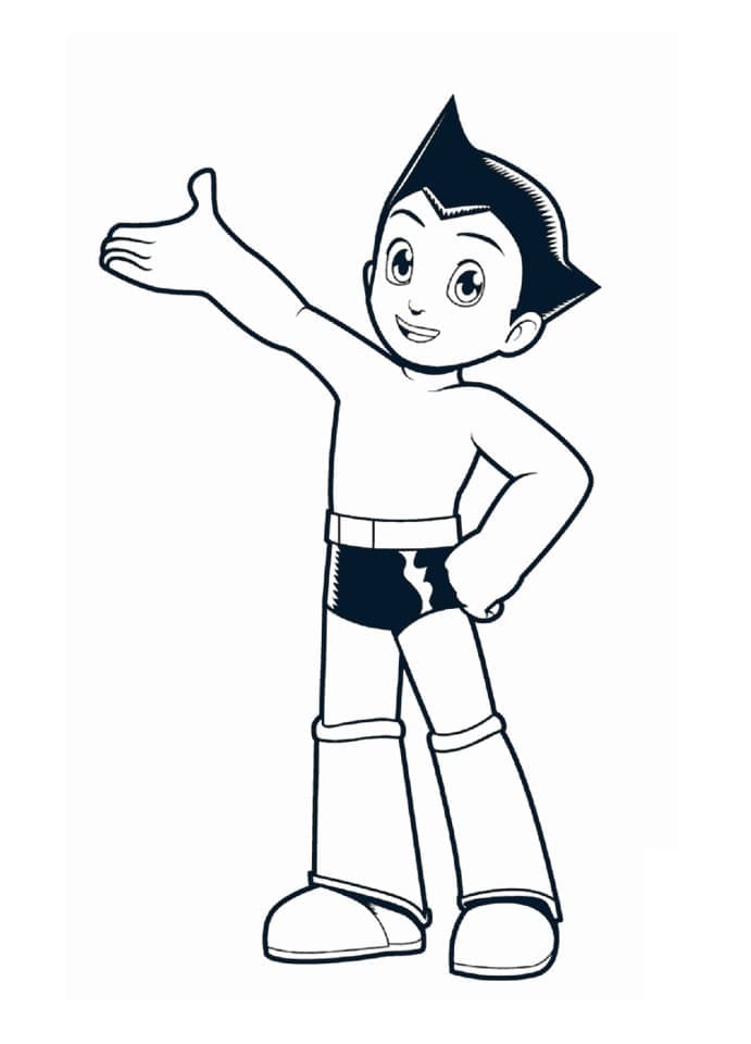 Free printable Astro Boy coloring page #207050 from Anime and Manga collection Free printable Astro Boy coloring page #207050 from Anime and Manga collection