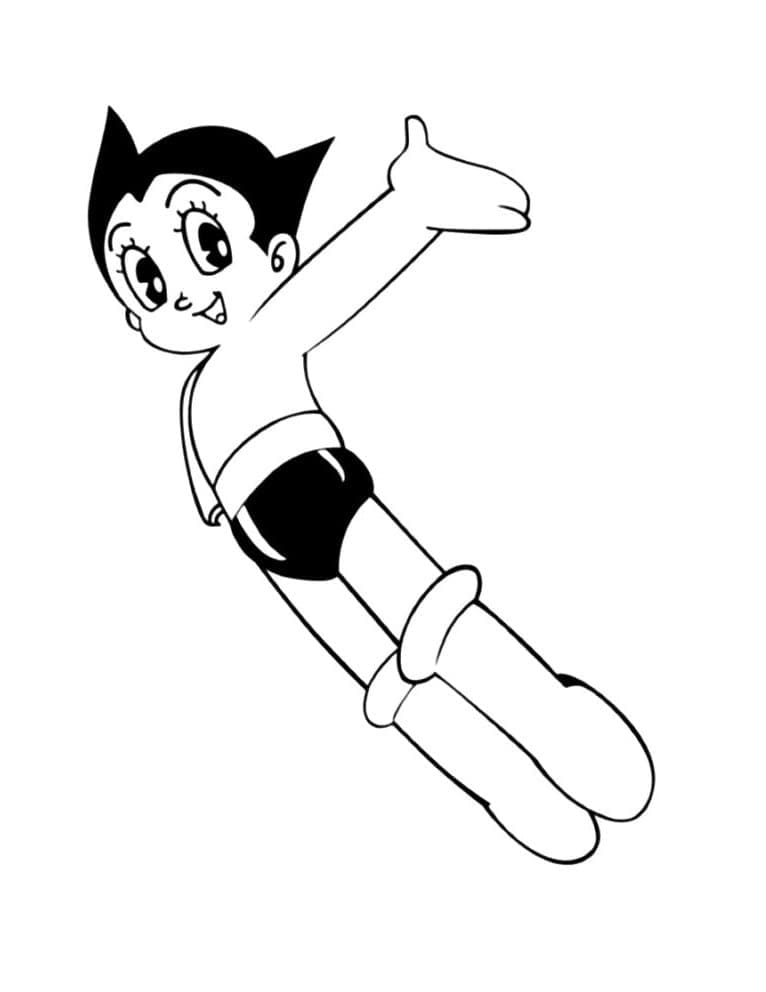 Free printable Astro Boy coloring page #207053 from Anime and Manga collection