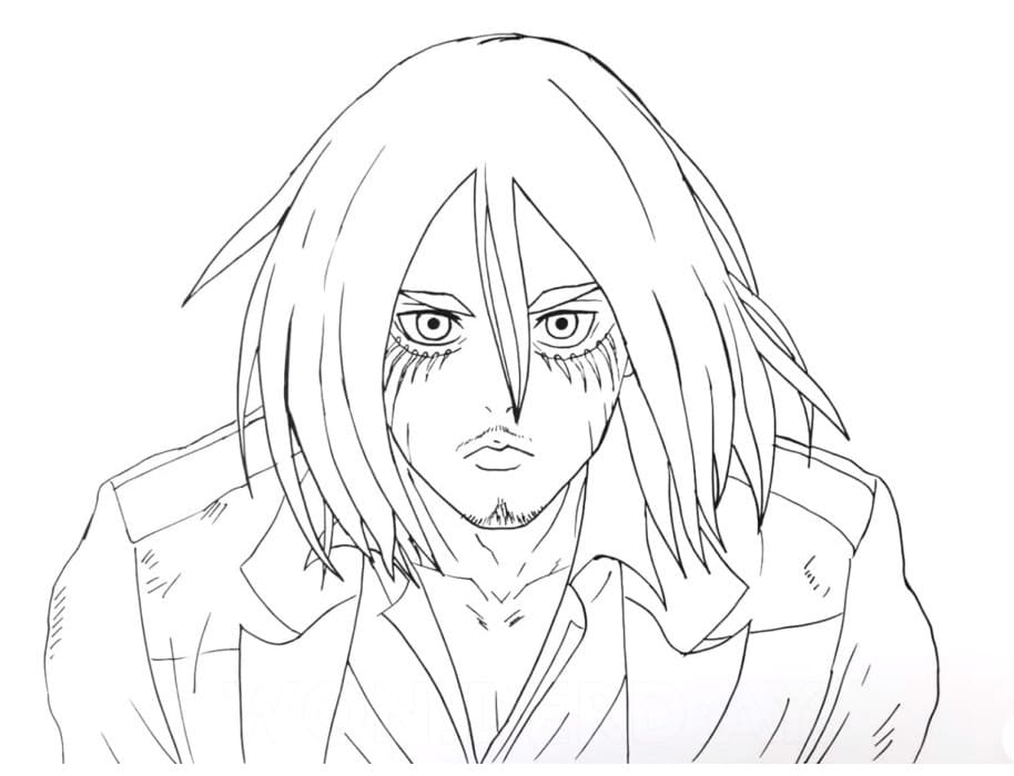 Free printable Attack on Titan coloring page #182927 from Anime and Manga collection