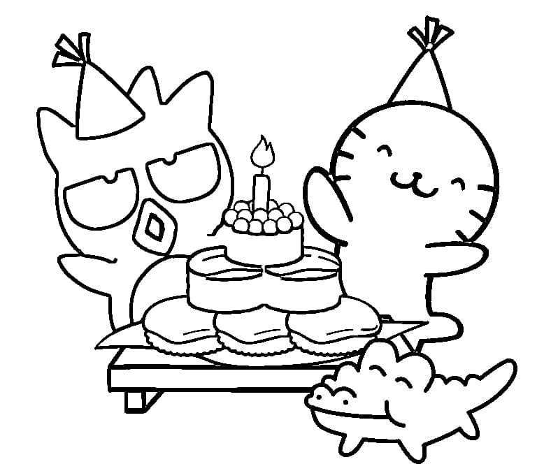 Free printable Badtz Maru coloring page #220290 from Anime and Manga collection