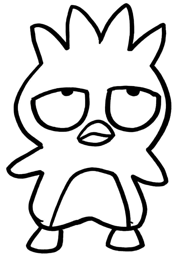 Free printable Badtz Maru coloring page #220310 from Anime and Manga collection
