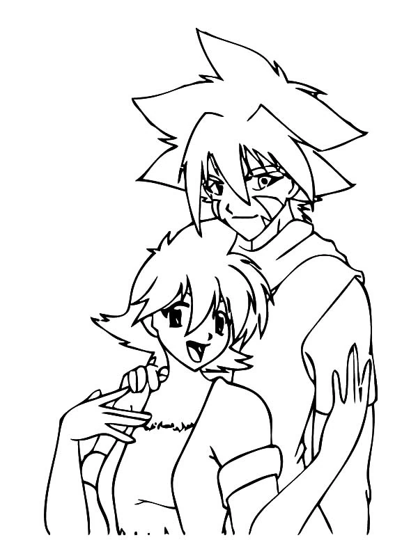Free printable Beyblade coloring page #46957 from Anime and Manga collection