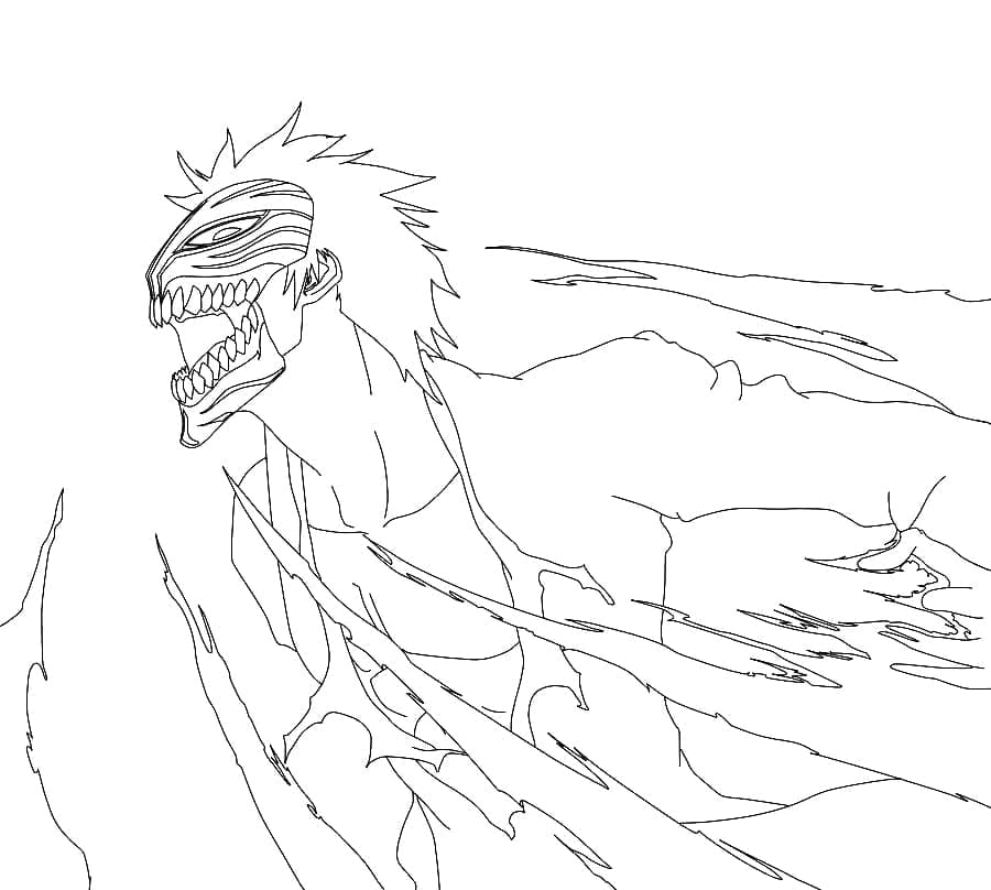 Free printable Bleach coloring page #208068 from Anime and Manga collection