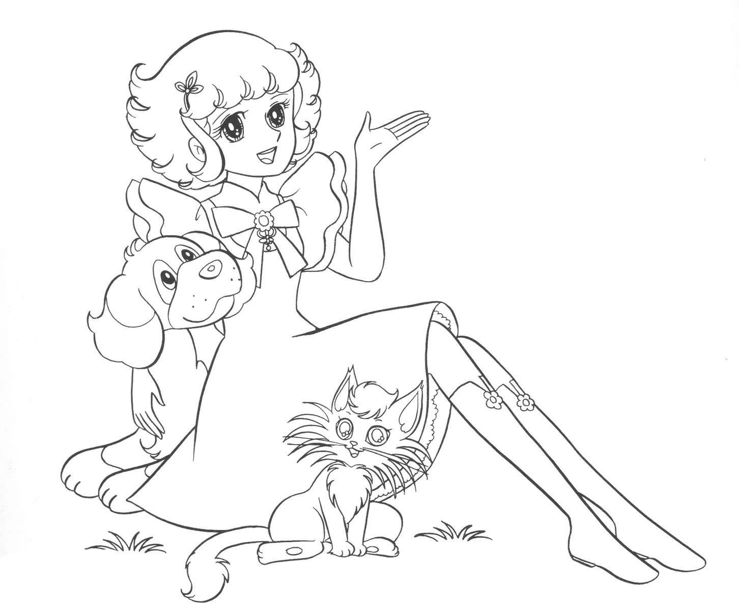 Free printable Candy Candy coloring page #41616 from Anime and Manga collection