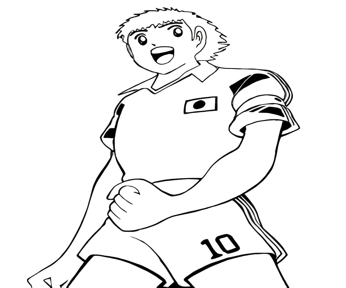 Free printable Captain Tsubasa coloring page #188921 from Anime and Manga collection