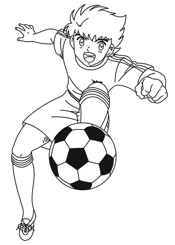 Free printable Captain Tsubasa coloring page #188927 from Anime and Manga collection Free printable Captain Tsubasa coloring page #188927 from Anime and Manga collection