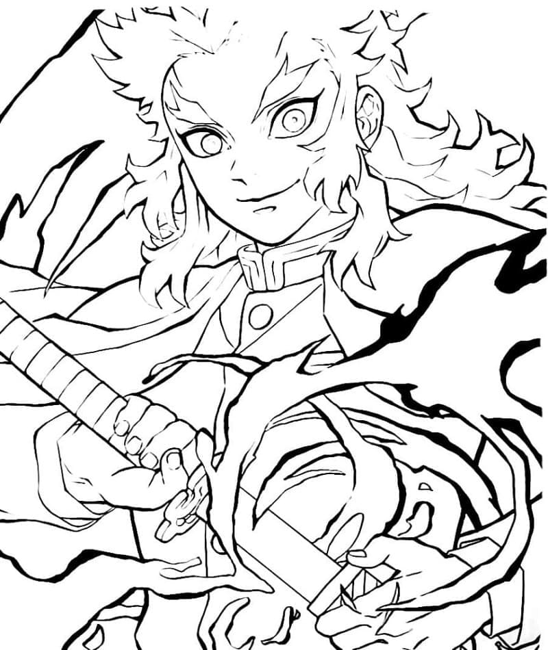 Free printable Demon Slayer coloring page #175930 from Anime and Manga collection Free printable Demon Slayer coloring page #175930 from Anime and Manga collection