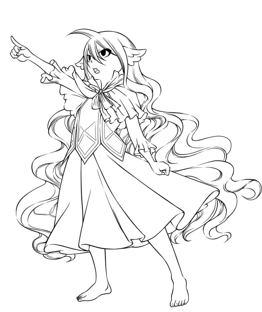 Free printable Fairy Tail coloring page #176068 from Anime and Manga collection