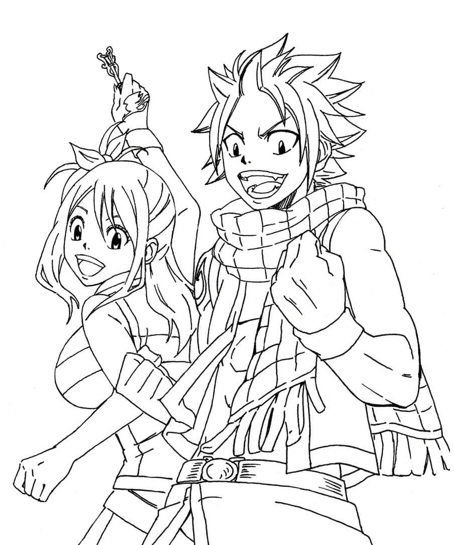 Coloring page: Fairy Tail (Anime and Manga) #176077 - Free Printable Coloring Pages