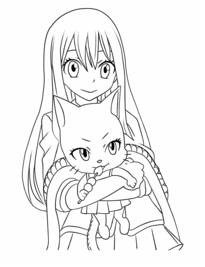 Free printable Fairy Tail coloring page #176084 from Anime and Manga collection