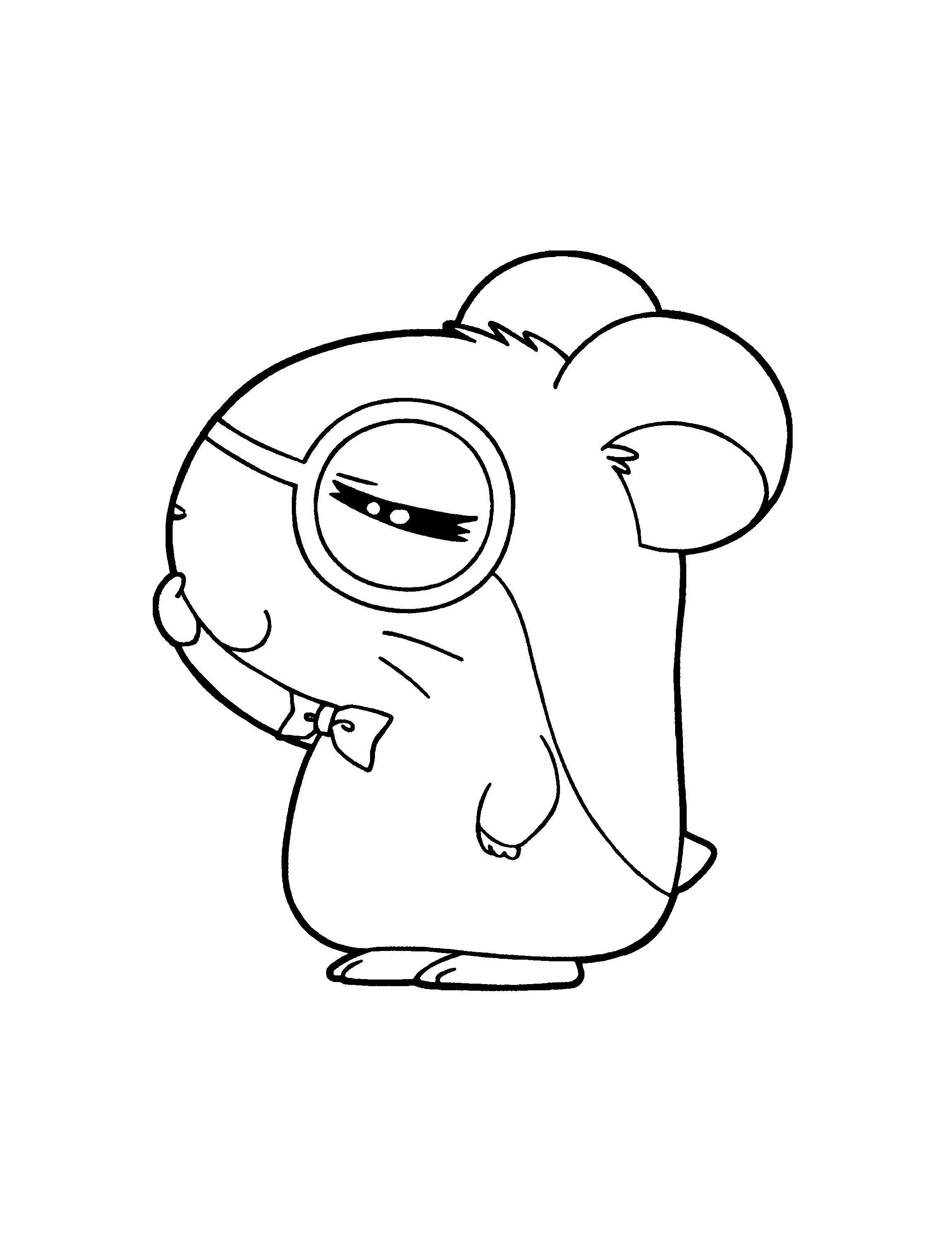 Free printable Hamtaro coloring page #39968 from Anime and Manga collection