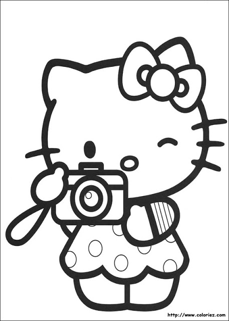 Free printable Hello Kitty coloring page #36735 from Anime and Manga collection