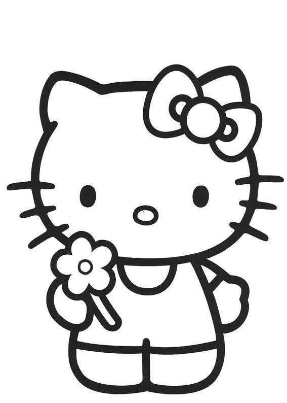 Free printable Hello Kitty coloring page #36753 from Anime and Manga collection