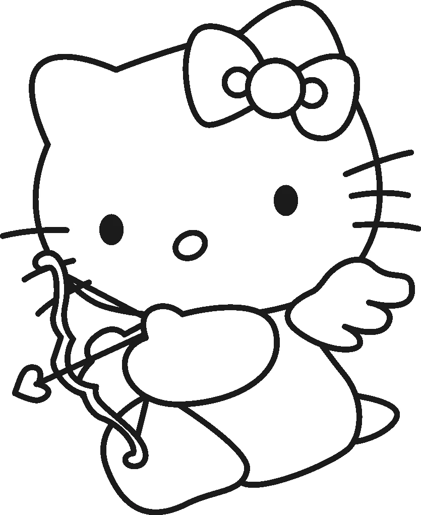 Free printable Hello Kitty coloring page #36782 from Anime and Manga collection Free printable Hello Kitty coloring page #36782 from Anime and Manga collection