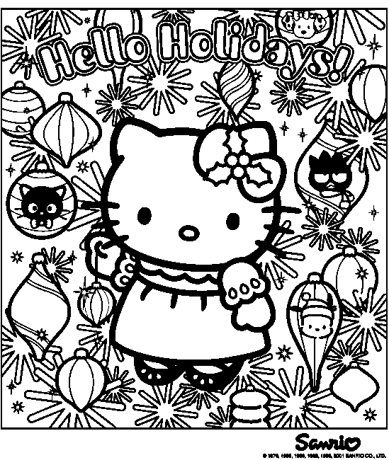 Free printable Hello Kitty coloring page #36796 from Anime and Manga collection Free printable Hello Kitty coloring page #36796 from Anime and Manga collection