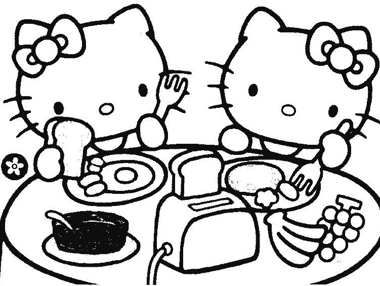 Free printable Hello Kitty coloring page #36895 from Anime and Manga collection
