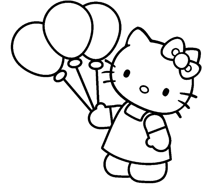Free printable Hello Kitty coloring page #37086 from Anime and Manga collection