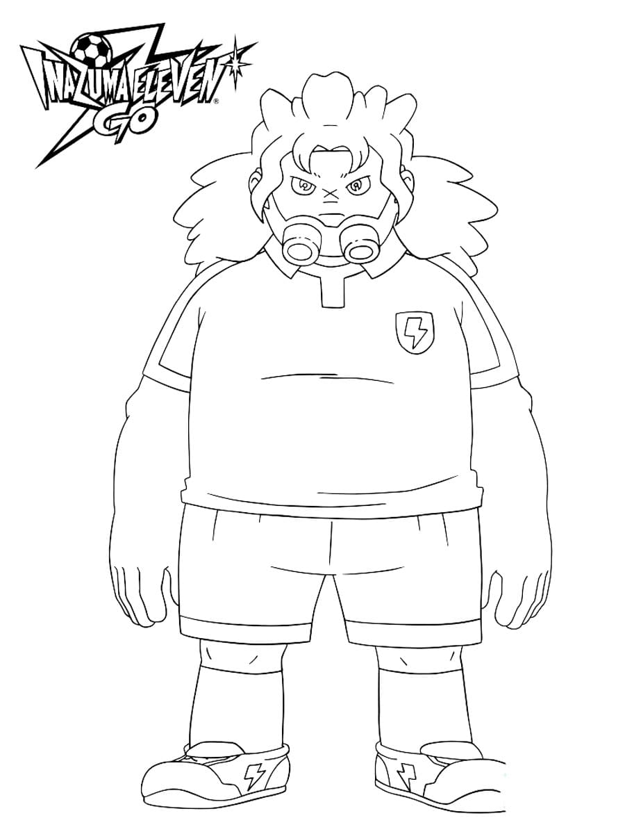 Coloring page: Inazuma Eleven (Anime and Manga) #179830 - Free Printable Coloring Pages
