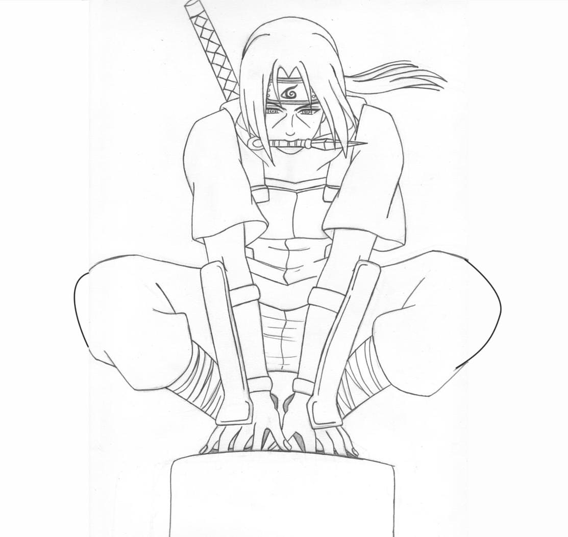 Free printable Itachi coloring page #172598 from Anime and Manga collection
