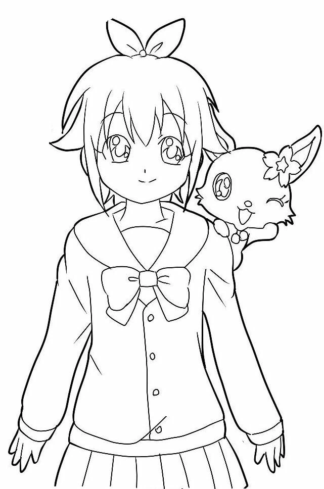 Free printable Jewelpet coloring page #37681 from Anime and Manga collection Free printable Jewelpet coloring page #37681 from Anime and Manga collection