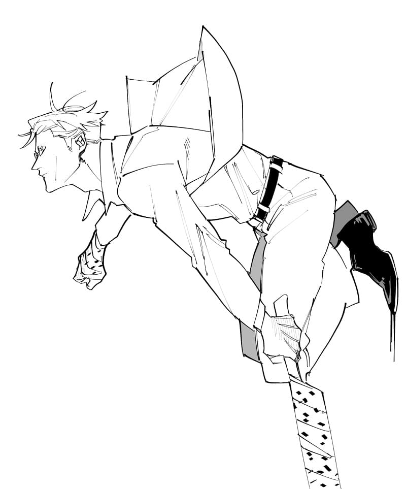 Coloring page: Jujutsu Kaisen (Anime and Manga) #183226 - Free Printable Coloring Pages