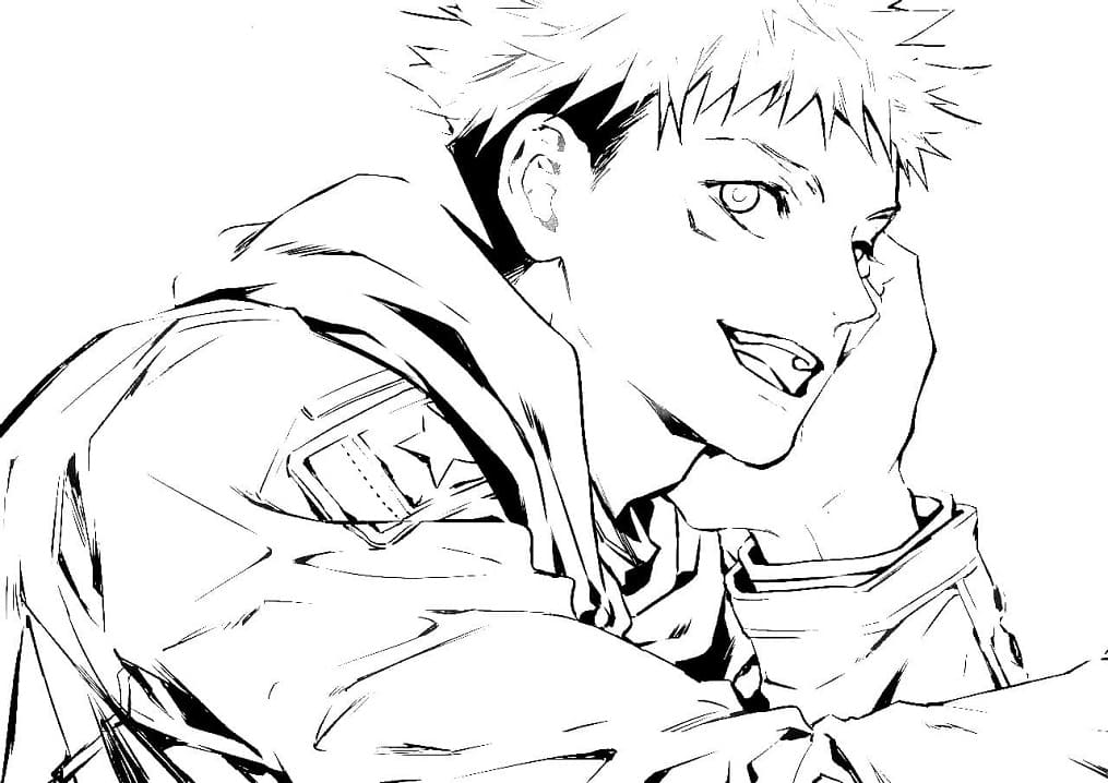 Free printable Jujutsu Kaisen coloring page #183244 from Anime and Manga collection