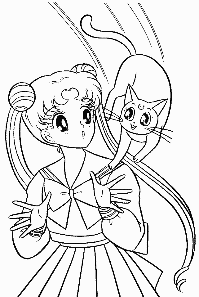 Coloring page: Mangas (Anime and Manga) #42609 - Free Printable Coloring Pages