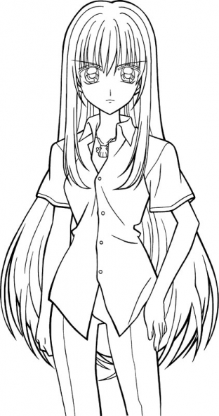 Coloring page: Mermaid Melody: Pichi Pichi Pitch (Anime and Manga) #53710 - Free Printable Coloring Pages