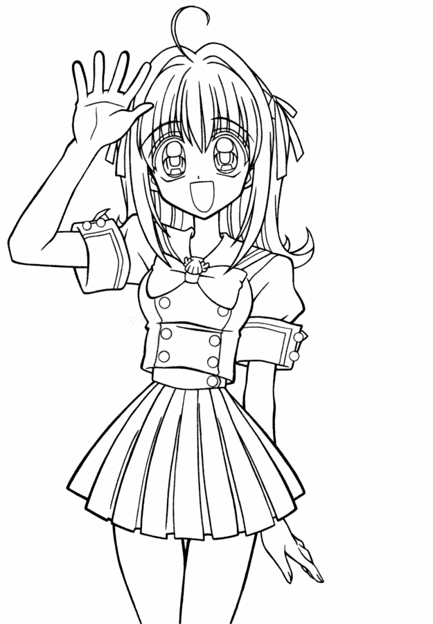 Free printable Mermaid Melody: Pichi Pichi Pitch coloring page #53730 from Anime and Manga collection