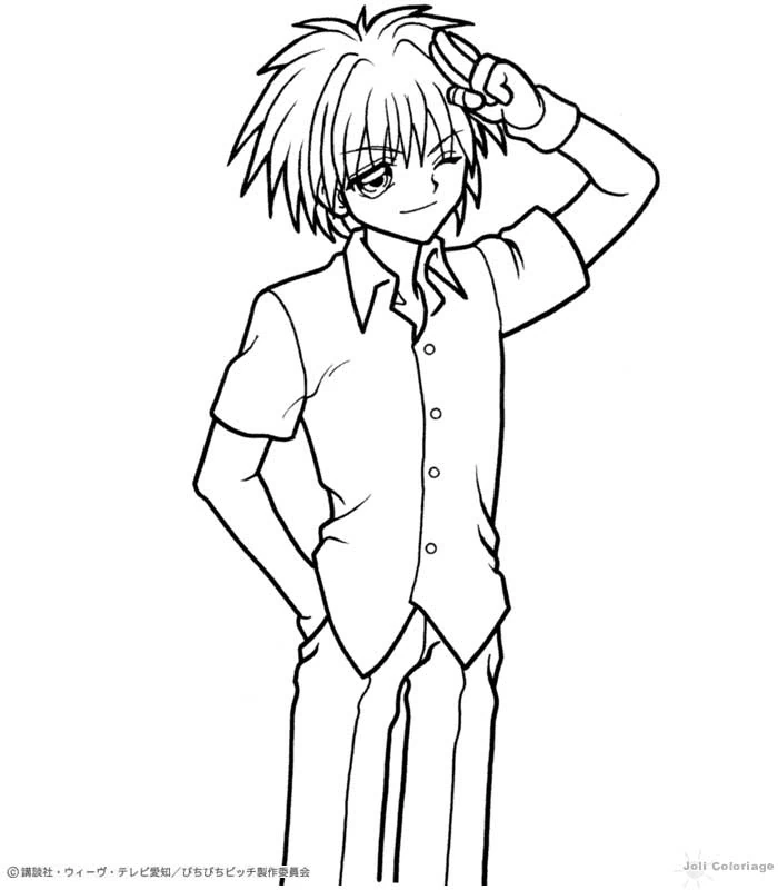 Free printable Mermaid Melody: Pichi Pichi Pitch coloring page #53758 from Anime and Manga collection