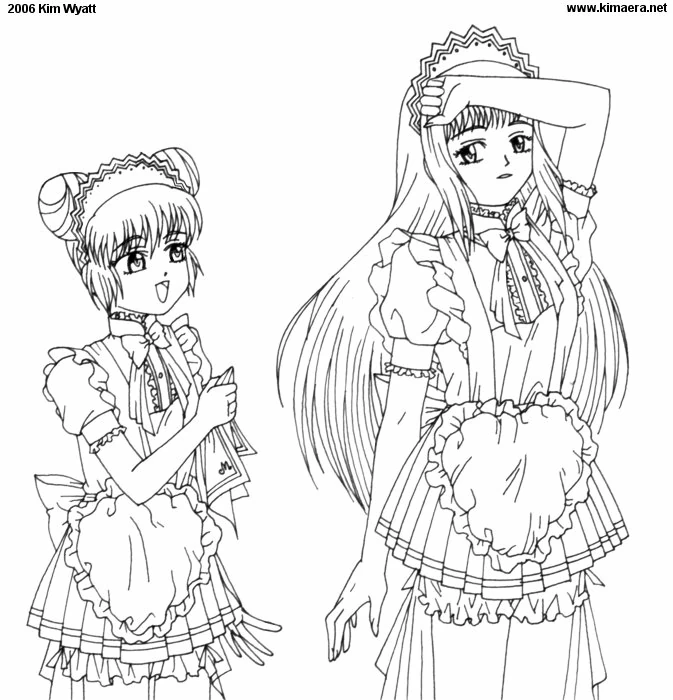 Free printable Mew Mew Power coloring page #46177 from Anime and Manga collection