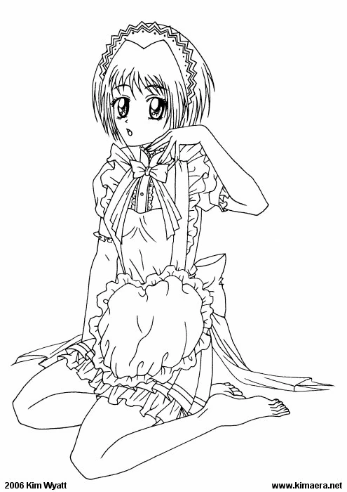 Free printable Mew Mew Power coloring page #46246 from Anime and Manga collection