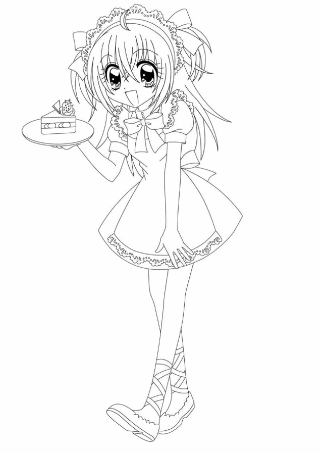 Free printable Mew Mew Power coloring page #46319 from Anime and Manga collection