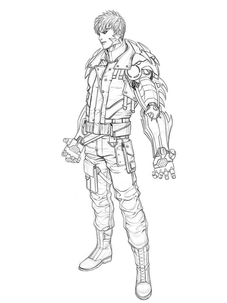 Free printable One Punch Man coloring page #183046 from Anime and Manga collection Free printable One Punch Man coloring page #183046 from Anime and Manga collection