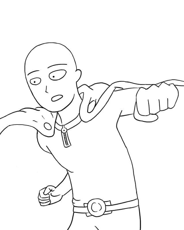 Free printable One Punch Man coloring page #183069 from Anime and Manga collection Free printable One Punch Man coloring page #183069 from Anime and Manga collection