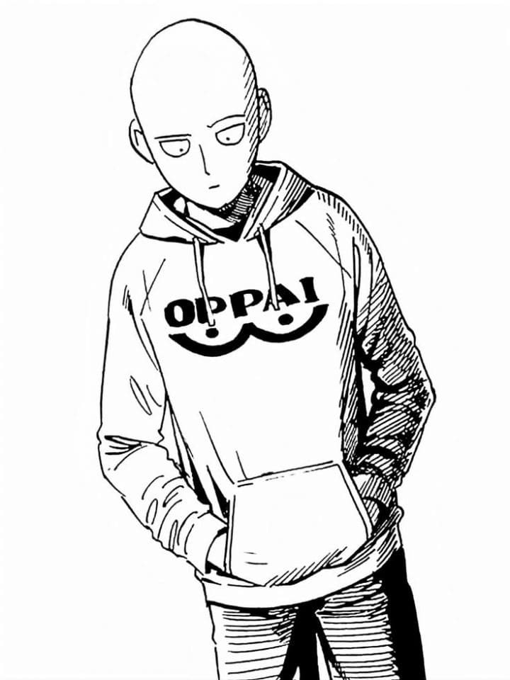 Free printable One Punch Man coloring page #183080 from Anime and Manga collection