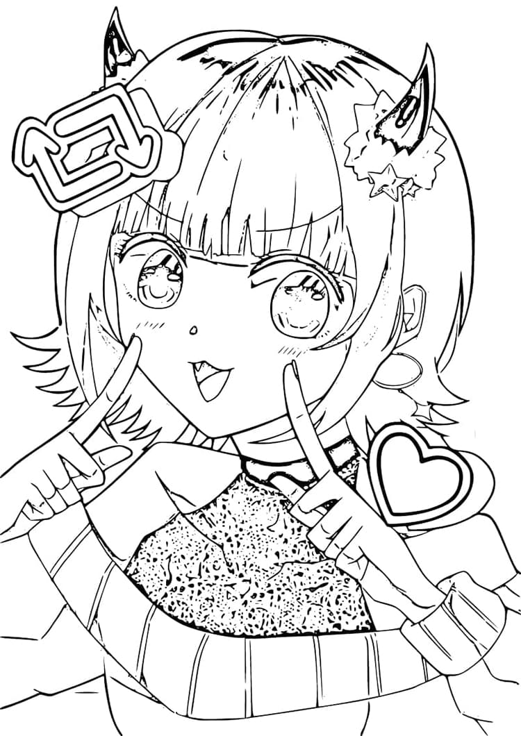 Coloring page: Oshi no Ko (Anime and Manga) #217551 - Free Printable Coloring Pages