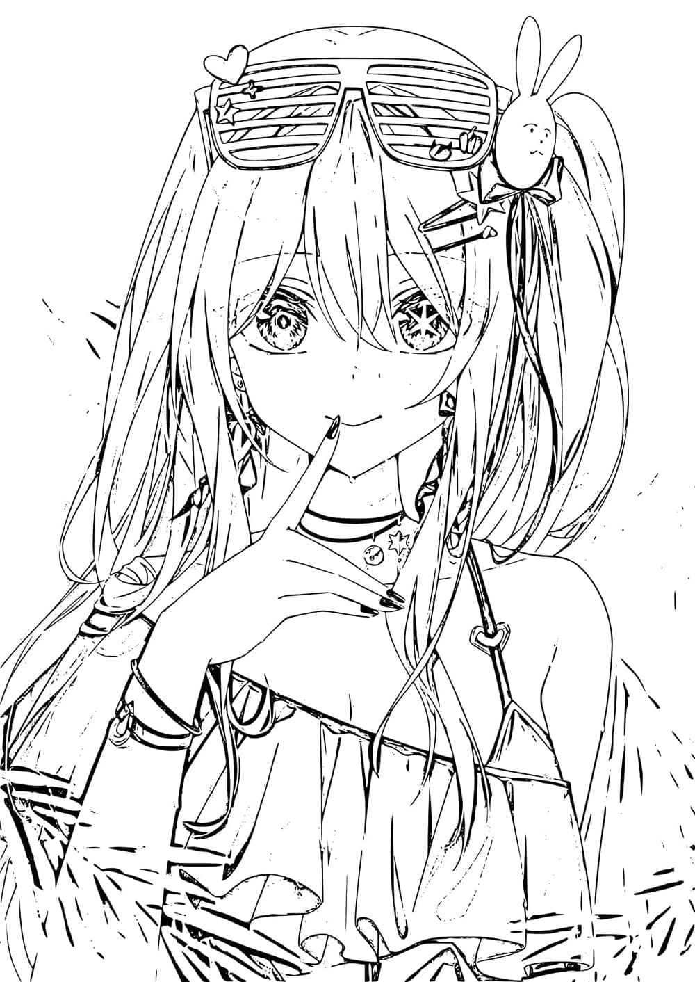 Free printable Oshi no Ko coloring page #217556 from Anime and Manga collection