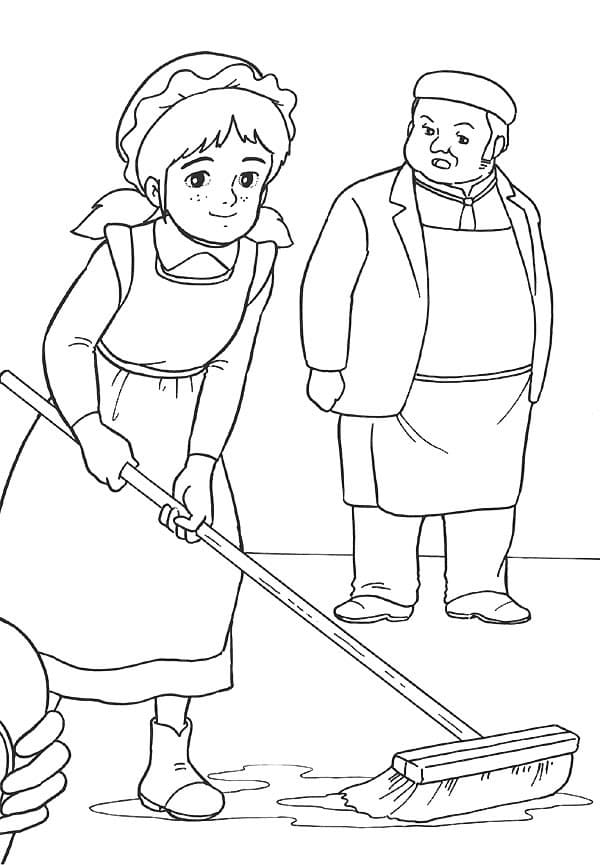 Free printable Princess Sarah coloring page #202118 from Anime and Manga collection