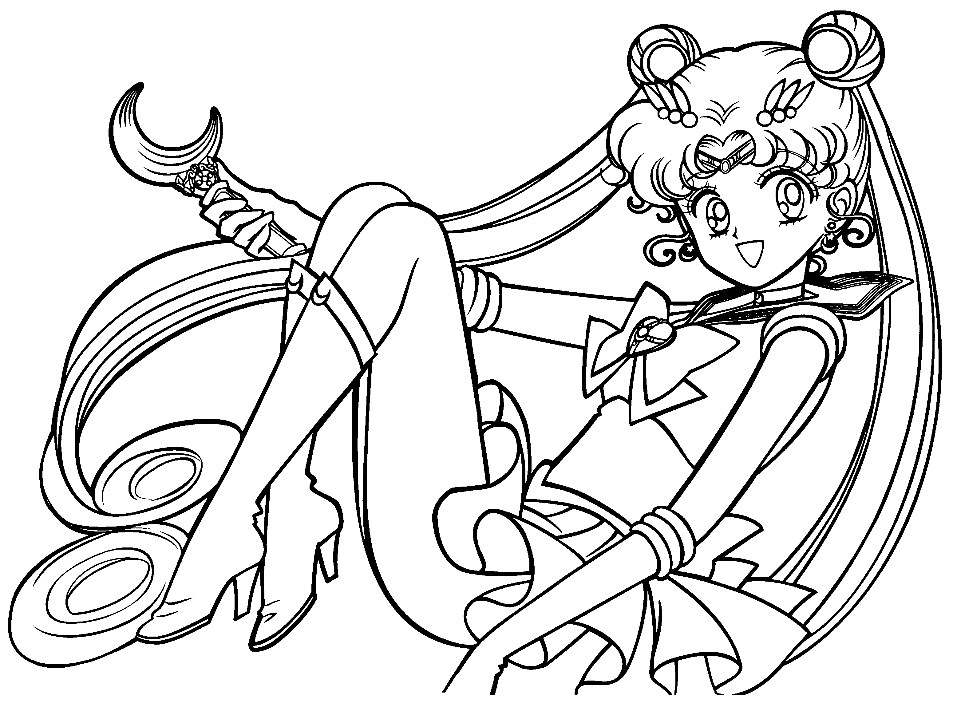 Free printable Sailor Moon coloring page #50241 from Anime and Manga collection Free printable Sailor Moon coloring page #50241 from Anime and Manga collection
